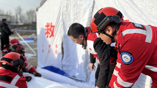 中国红十字会总会向甘肃、青海灾区追加调拨第二批救灾物资